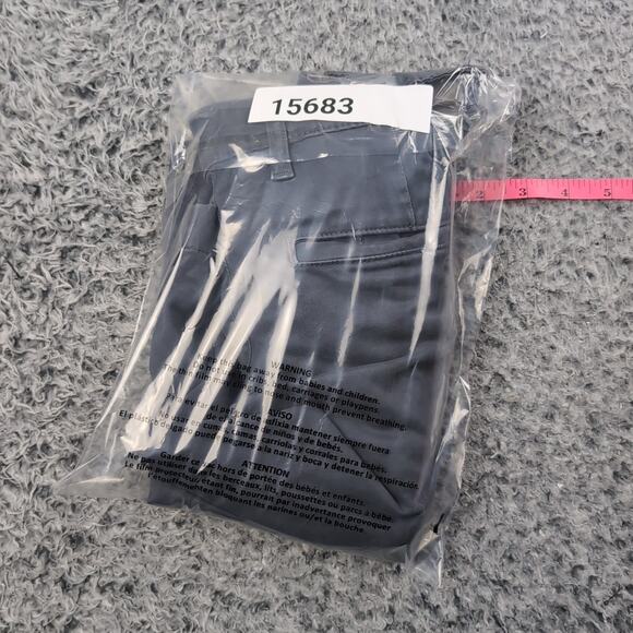 Adriano Goldschmeid Shorts Men 30 Gray Chino Preppy Classiccore Normcore Casual - Picture 9 of 9